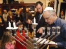 Menorah Lighting at GBS Mens Clothier. Hosted by Gary & Bella Sanfir